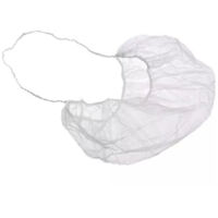 Cache-barbe jetable en polypropylène ACTIVE GEAR (Lot de 100) Blanc Unique