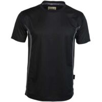 Tee-shirt respirant Penduick Sport Tee Noir / Gris XL.