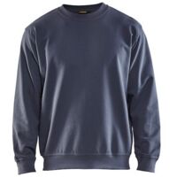 Sweat shirt de travail Blaklader col rond Gris XS.