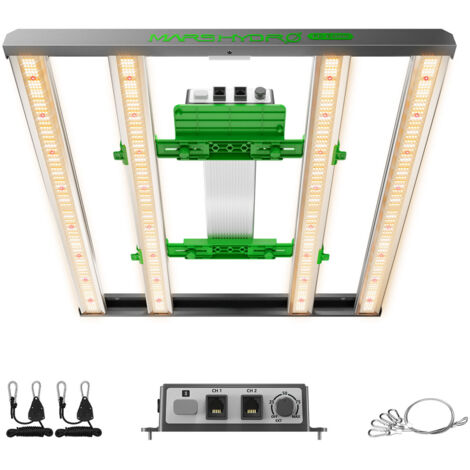Lampe de culture LED Mars Hydro Smart Dimmable FC-E 3000 300 W pour tente de culture 100 x 100 cm