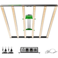 Mars Hydro – Lampe LED horticole FCE8000 – 800W à intensité variable – Éclairage CO2 pour culture verticale – Efficacité énergétique élevée