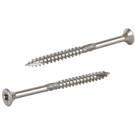 Vis aggloméré - Radix - Torx 30 - RVS - 6.0 x 80 mm/42 (100 pièces) (1/2)