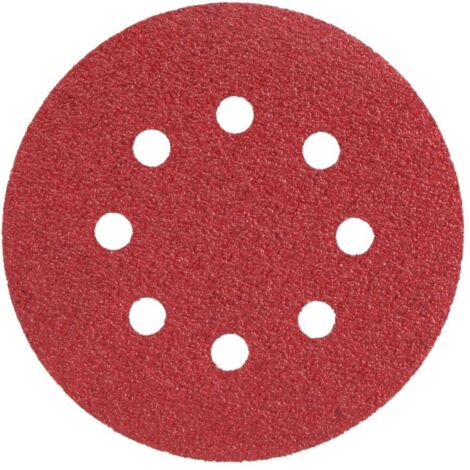 Disque abrasif - Radix - Pro - Velcro 125 mm - P40 - 8 trous (10 pcs) (1/2)