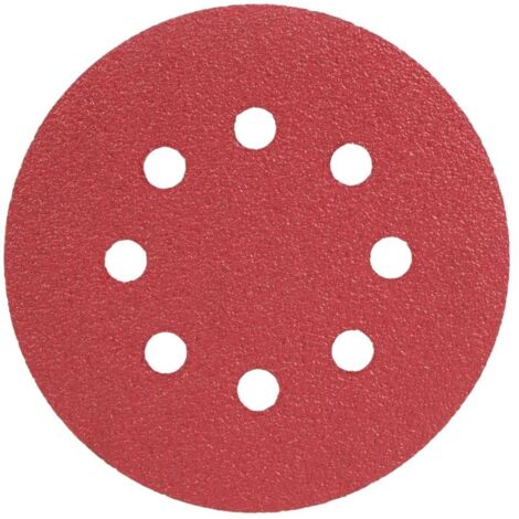 Disque abrasif - Radix - Pro - Velcro 125 mm - P60 - 8 trous (50 pcs) (1/2)