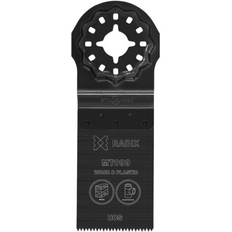 Lame de scie multitool - Radix - 32 mm - Coupe rapide bois (1/3)