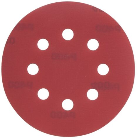 Disque abrasif - Radix - Pro - Velcro 125 mm - P400 - 8 trous (50 pcs) (1/2)