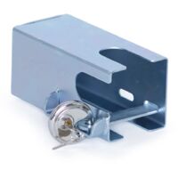 Antivol d’attelage MESO - Modèle à koker - Acier galvanisé - Avec 2 clés et disque - 2,2 kg