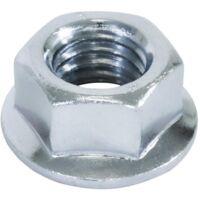 Écrou à embase – Radix – M12 – Acier zingué classe 8 – DIN 6923 (100 pièces)