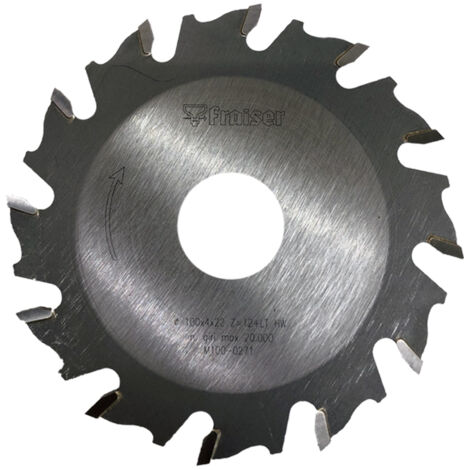 Lames de scie circulaire à biscuit D 100 / I 3.95 / S 22 - Fraiser (1/4)