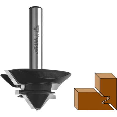 Fraise bouvetage d'angle droit 45 D=68 I=29.4 S=12 - Fraiser