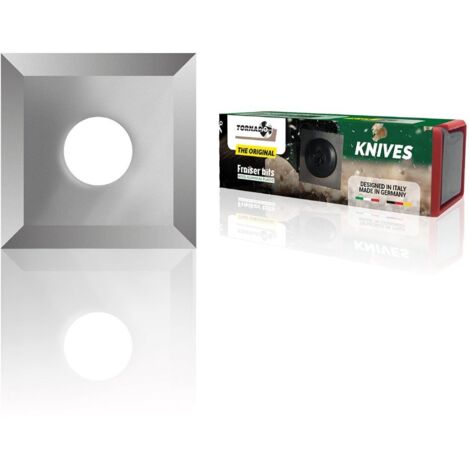 Plaquettes Carbure - 4 tranchants [quadratique]  12 X 12 [10X] - TORNADO® - Fraiser