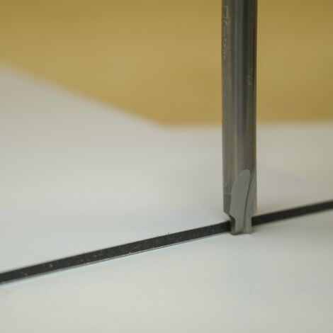 Fraise Alucobond, Dibond et matériaux composites D=3 I=4.5 S=6 Z=2+1 POLY NEST - Fraiser (1/4)