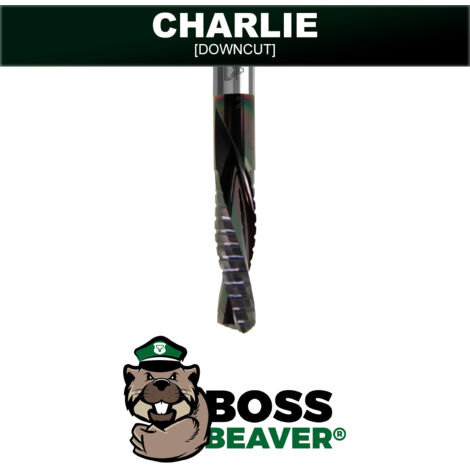CHARLIE  Fraises Revêtues Hèlicoidales [DOWNCUT] D=10 I=35 Z=2 S=10 BOSS - Fraiser (1/5)