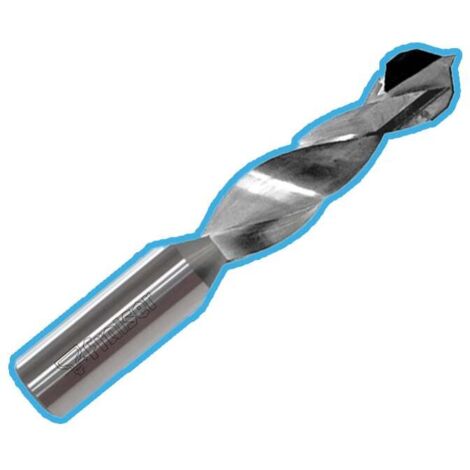 Fraise PCD pour le perçage de trous traversants D=6 I=70 RIGHT D04 - Fraiser (1/3)