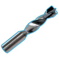 Foret diamanté pour trous borgnes D=6 I=70 LEFT D01 - Fraiser