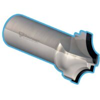 Fraise Diamant Rayon Concave R=1 S=12 FRD.207 - Fraiser