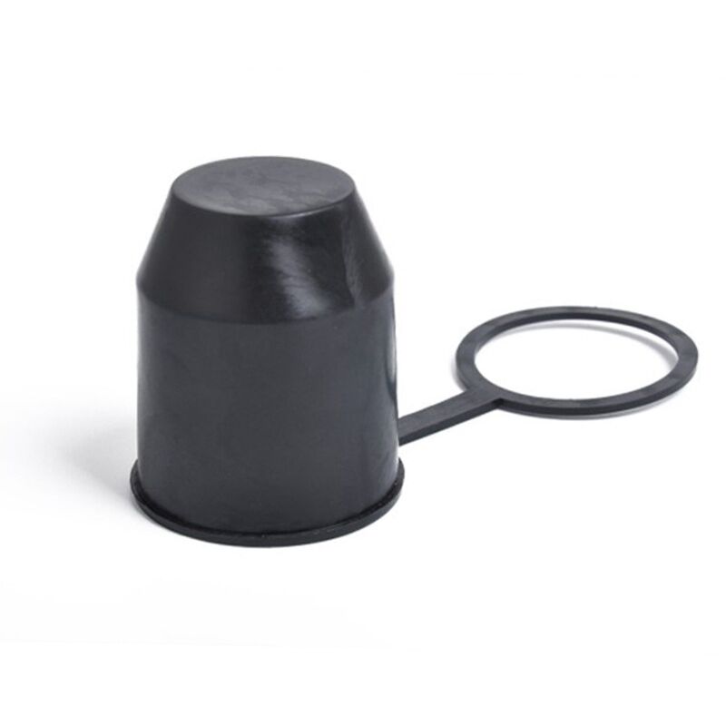 Tappo Protettivo Per Sfera Di Traino Auto - Nero, Diametro 50 Mm, In Plastica