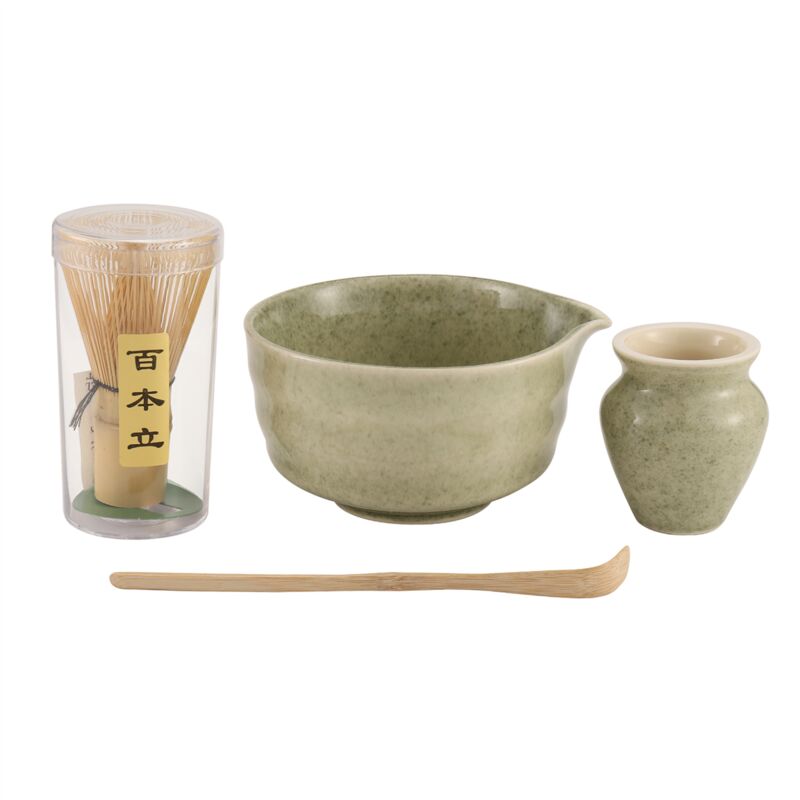 Ciotola Matcha In Vetro Borosilicato 500ml - Con Beccuccio Per Tè E Caffè