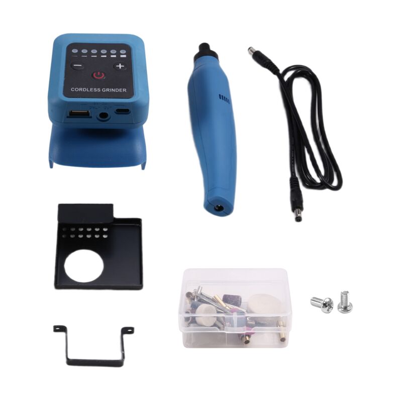 Smerigliatrice elettrica USB perfetto trituratore adattabile a tutti i telefoni grazie alle punte in dotazione, potente e robusta, funziona con la batteria del telefono macinatura soddisfatto