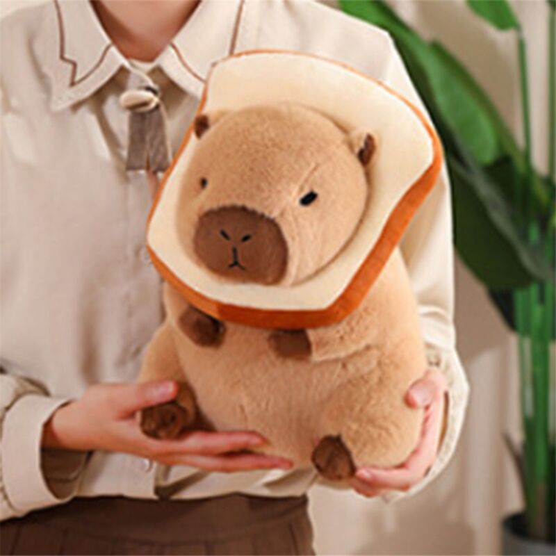 Cuscino Peluche Capybara Marrone – Super Morbido E Abbracciabile – Simpatico Animaletto Per Bambini E Adulti – Regalo Originale