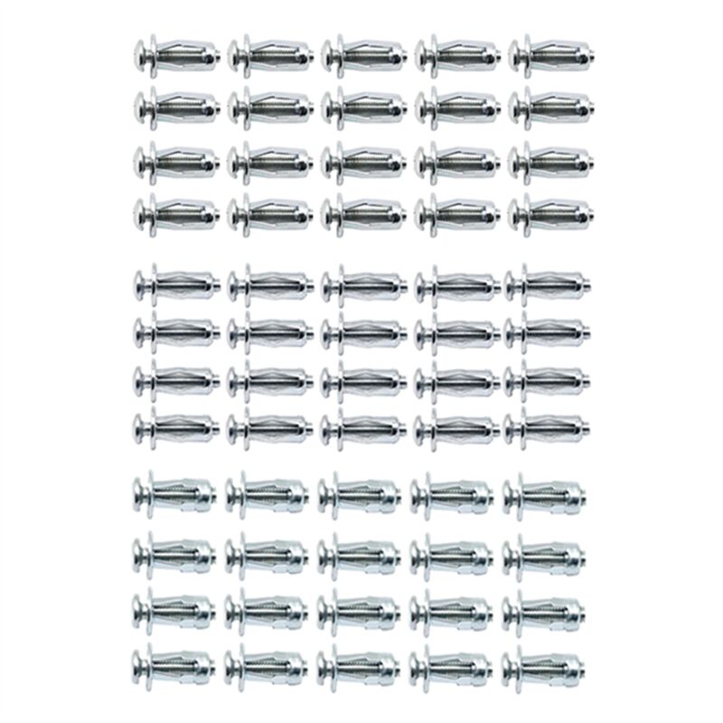10 Jack Nuts – Viti Di Espansione Per Pareti Cave – Ancore In Acciaio Zincato – Design