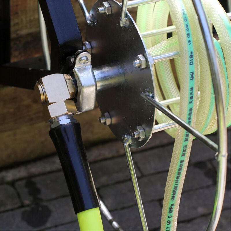 Adattatore Per Tubo Da Giardino In Ottone Girevole Hourleey – Raccordo Per Avvolgitubo 2,5 Cm A 2 Cm