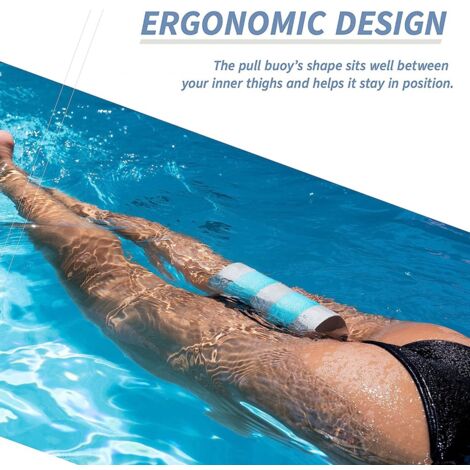 Harayaa Pull Buoy Per Nuoto | Galleggiante Per Gambe E Fianchi In EVA | Aiuto Allenamento Per Bracciata | Pull Float Per Adulti E Adolescenti | Colore Bianco