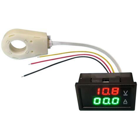 Indicatore del livello di carica della batteria per auto 12V 24V 36V 48V 60V 72V Misuratore di capacà della batteria al lio Tester Display LED Tester Voltmetro  1420