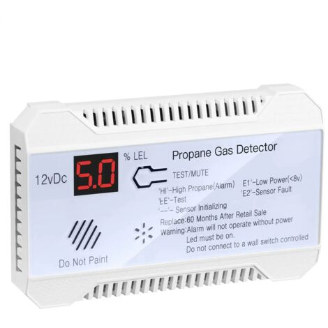 Rilevatore Di Gas Propano 12V - Allarme 85DB Per Auto E Casa Con Sensore Digitale - Foto 2