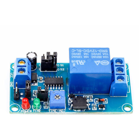 FASE 3X 12V DC Delay Relè Ritardo Accensione/Ritardo Spegnimento - Foto 4