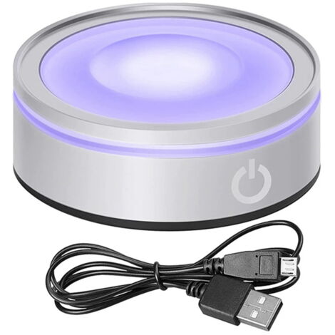 Capybara - Luce notturna per asilo, lampada ricaricabile USB in silicone, 9,8 x 16,5 x