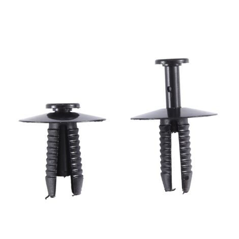 KIMISS 400 pezzi assortiti in plastica assortiti per auto porta clip clip paraurti fermo fermo rivetto push pin kit