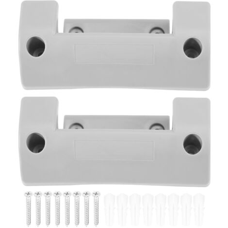 Aexit Supporto per staffa per appendiabiti da 2 pezzi in acciaio inossidabile ID: 799179