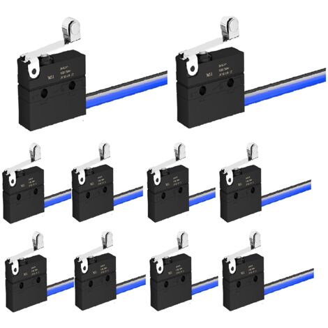 Mini Interruttori A Leva SPST On/Off, 5 Pezzi, 3A 250V, Foro Da 6mm, Ideali Per Progetti Elettronici - 2