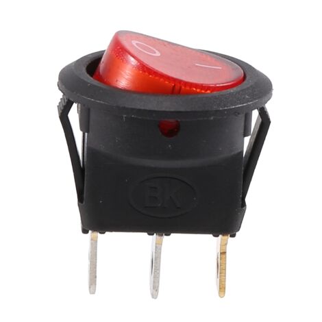 Interruttore a leva unipolare ON OFF ON con autoritorno momentaneo 250V 220V 12V