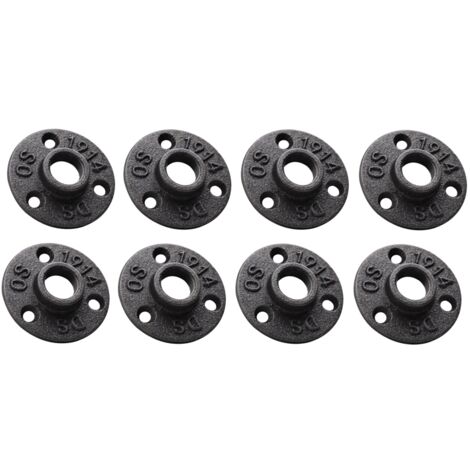 Tubo Per Idropulitrice Karcher Lotto Di 10 Raccordi In Ferro Malleabile Nero Da 1/2 Pollice - Per Tubazioni Idrauliche Filettate Lotto 10 Raccordi Idraulici - Foto 2