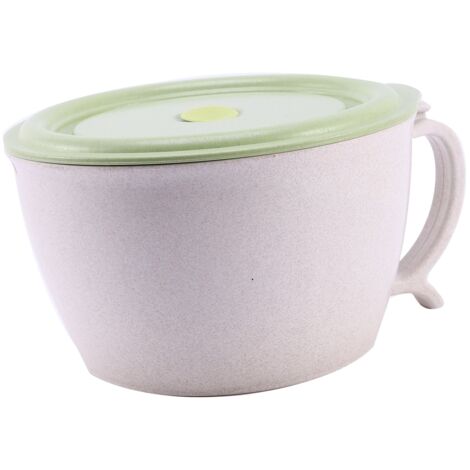 DOITOOL Set 5 Ciotole Smaltate con Coperchio Ciotole per Noodles