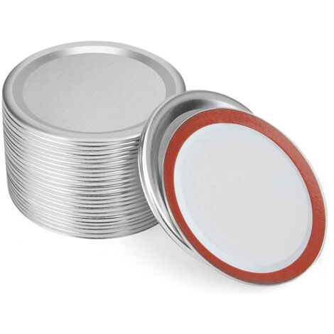 10 Coperchi Per Barattoli A Bocca Larga, 86 Mm, In Plastica - 2