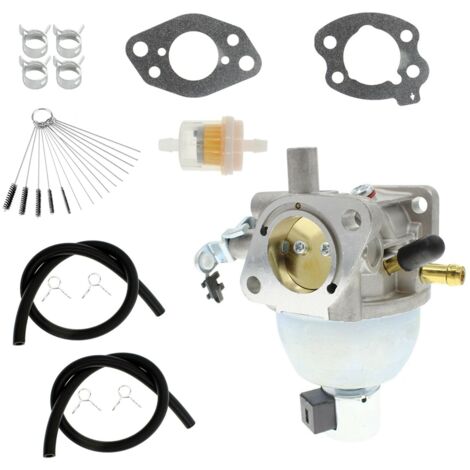 Carburatore Di Ricambio Per Motori Briggs 847395 846280 808725 - Compatibile Con JD LT-166 E Vanguard 16 HP, Kit Con Guarnizioni E Filtro Per Tosaerba E Attrezzatura Da Giardino