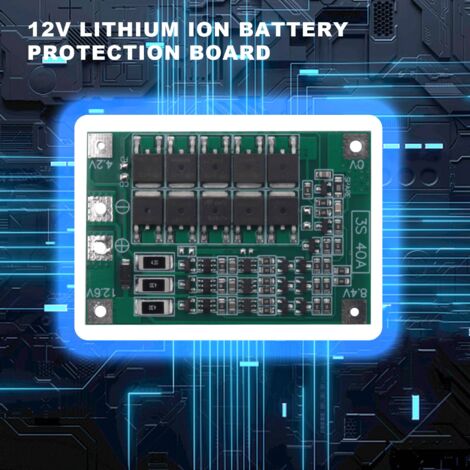 Sistema Bilanciamento Celle Scheda BMS 4S 40A Per Batterie Li-ion - Versione Bilanciata, Per Celle 18650, Migliorata Batteria Accumulo Fotovoltaico - 2