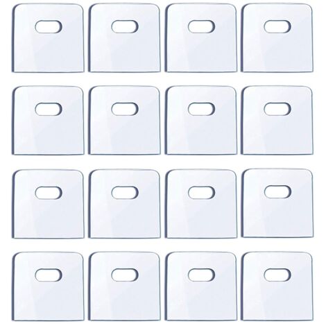 Catena Per Tende Verticali 10 M Con 100 Clip – Bianco, Per Veneziane Da 3.5 Pollici (89 Mm), Regolabile E Facile Da Montare