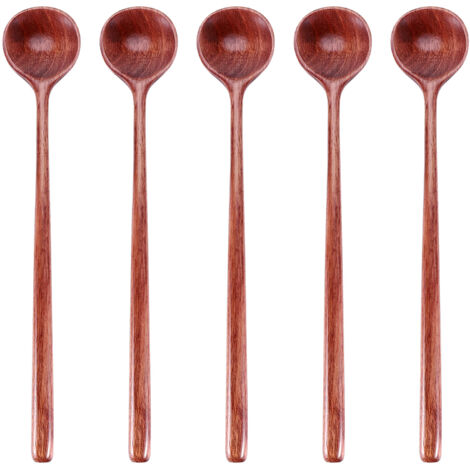 Lumeiy Cucchiaio in legno 5 pezzi in stile giapponese utensili da cucina in legno cucchiaio da minestra | Leroy Merlin