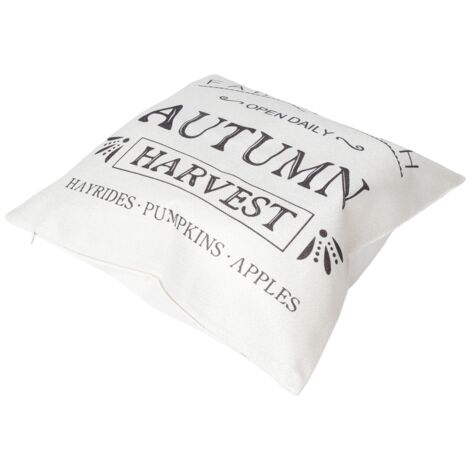 Jufjsfy Federe per Cuscini Autunnali 18X18 Set di 4 Cuscini Autunnali per Esterni Cuscini Decorativi Federa per Cuscino Autunnale Fattoria