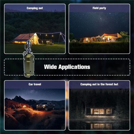 Allarme Perimetrale A Filo Per Campeggio – Copertura 360°, Dispositivo Di Sicurezza Con Allarme Sonoro, Per Tenda E Area Esterna