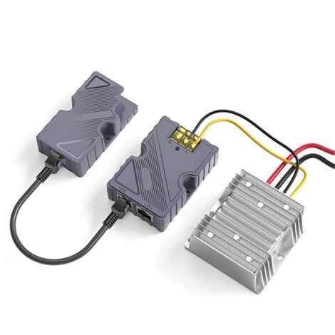 Kit Adattatore POE Passivo 12V Con Splitter E Iniettore Per Telecamera IP