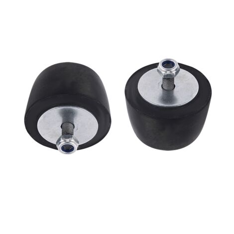 TGPGZHZFNA 4 pezzi copertura motore auto supporto in gomma Bush tampone cuscino tappo nero compatibile for