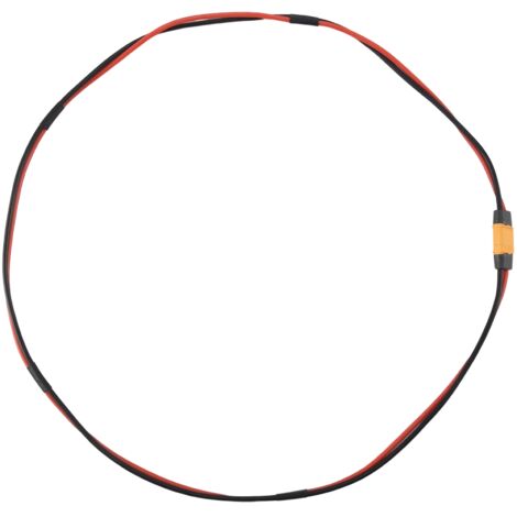 Cavo Prolunga XT60 Maschio-Femmina 1 Metro - 12 AWG, In Silicone, Per Batterie RC Lipo, Auto, Barche, Aerei
