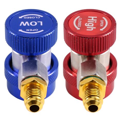 Adattatore Di Espansione Lato Alto E Basso R134A Connettore Rapido Freon Accessori Climatizzazione Per Autoveicoli 87934469