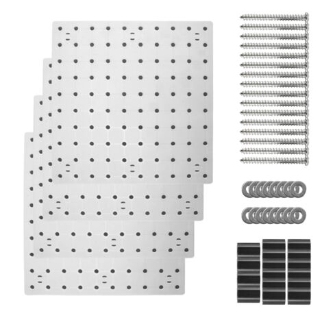 Supporto Attrezzi Da Parete Supporto Da Parete Per Utensili Elettrici - Organizer A 4 Livelli Per Garage, Officina, Fino A 16 Trapani, Robustissimo Organizer Utensili Da Parete