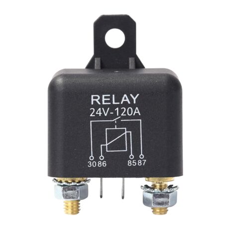Relè Per Auto 24V 80A 4 Pin – Con Presa E Cablaggio, Impermeabile, Per Fari, Tergicristalli, Ventole E Altro – Confezione Da 2 Pezzi - 5
